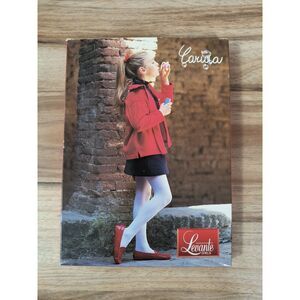 Levante Carina Girls Winter Weight Tights Navy Size 12 Ages 11-13 Made in Italy